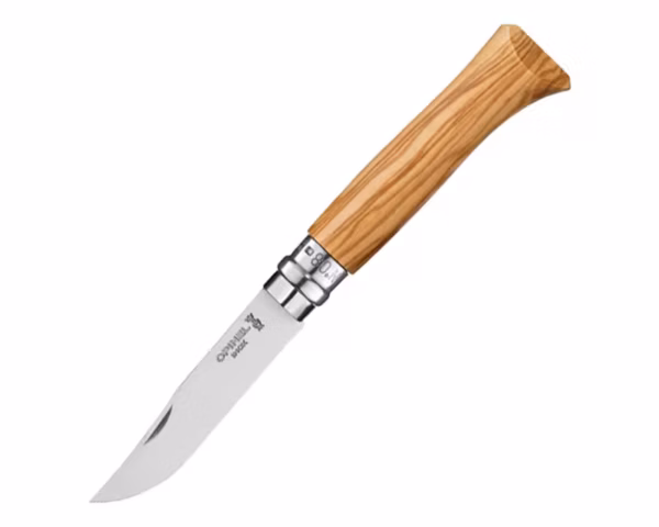NÓŻ OPINEL INOX DĄB/OLIWKA/ORZECH 08