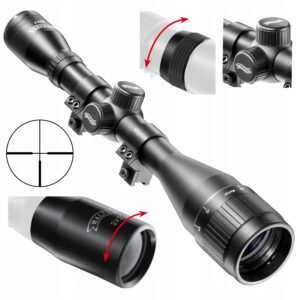 WALTHER-6X42-AO-Z-MONTAZEM-11mm-LUNETA-CELOWNICZA-DO-WIATROWKI LUNETA WALTHER ZF 6X42