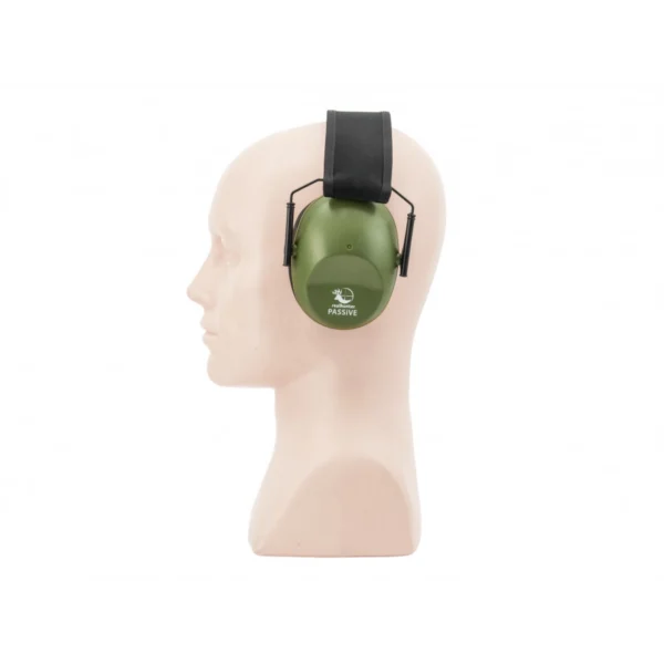 SŁUCHAWKI REALHUNTER PASSIVE OLIVE