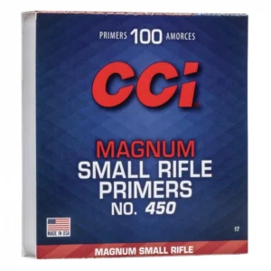 SPŁONKI CCI SMALL RIFLE MAGNUM NO. 450