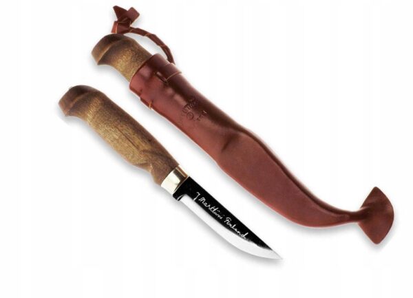 NOZ-WEDKARSKI-MARTTIINI-LYNX-LUMBERJACK-22cm-Kolor-brazowy NÓŻ MARTTINI LUMBERJACK